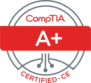 CompTIA A PLUS Logo Certified CE